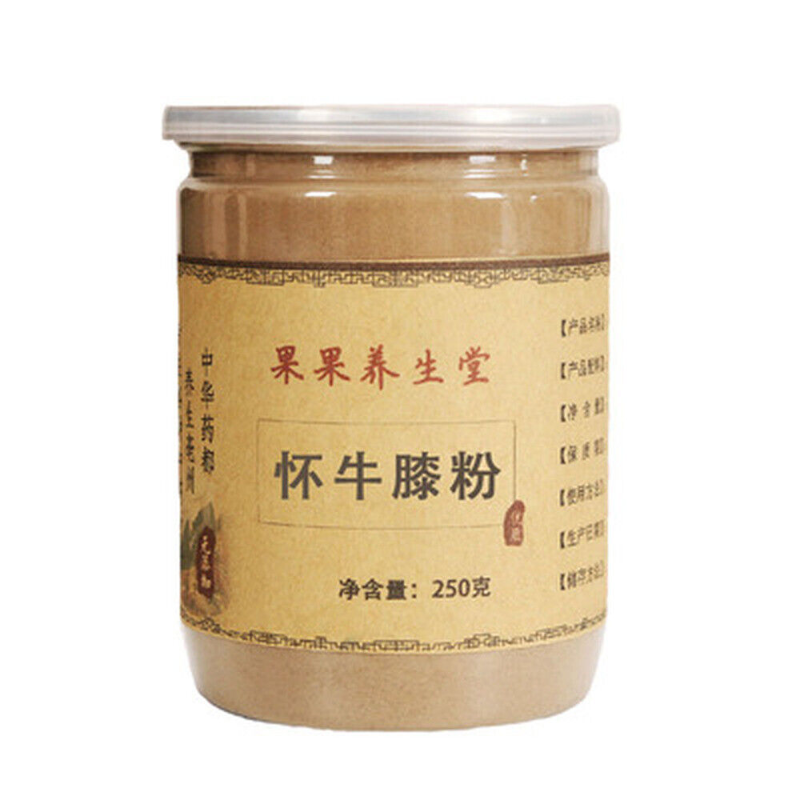 250g Reine chinesische Kräuter Huai Niu Xi Pulver Achyranthes Wurzel Pulver