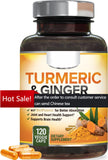 Turmeric Curcumin with Ginger - 95% Curcuminoids 2600mg Max potency w BioPerine