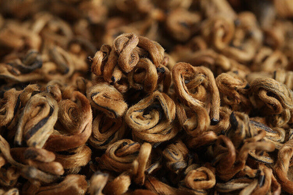 500g Yunnan black tea Fengqing Dian Hong Jin Luo (No. 2) early spring tea