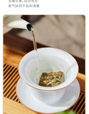 500g Fuding alpine white tea cake white peony king tea small square cookie tea