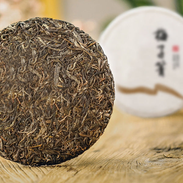 Plum Turnip Ancient Tree Puerh Tea Cake Aged Old Tree Head Spring Tea 357g