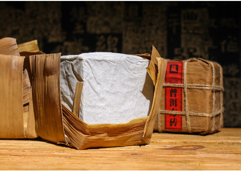 Natural Yunnan Pu'er Raw Tea Brick 500g Pu'er Raw Tea Brick Healthy Drink