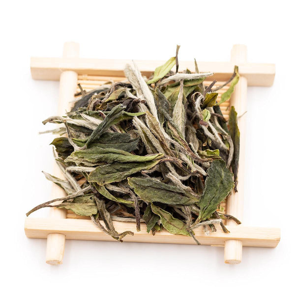 Pure handmade natural Chinese White Peony Pai Mu Tan White Tea Yuqian 1st Grade