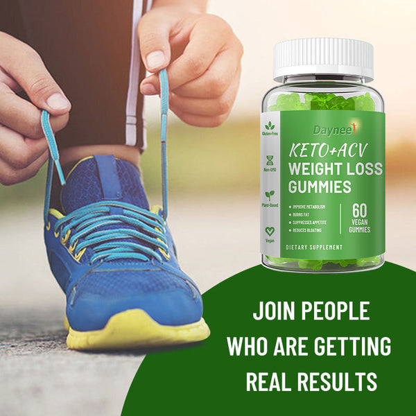KETO+ACV WEIGHT LOSS GUMMIES 60 Capsules/bottle