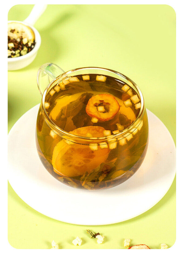 Ceylon Apple Lemon Tea True Fruit Grain Fruit Tea Flower Grass Combination Tea