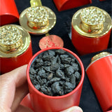 Yunnan Puerh Ripe Tea Small Tin Gift Set Glutinous Rice Fragrance 500g