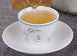 357g Yunnan Pu'er Raw Tea Seven Seed Cake Tea Leaves Lincang Iceland Gold Leaf