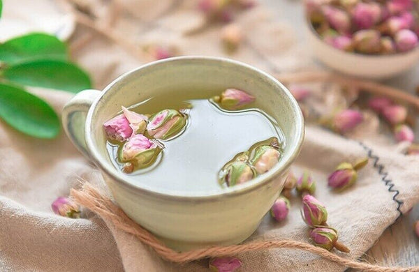 Organic Dried Rose Buds Dried Herbs France Rose Herball Teas Makes A Healthy Tea
