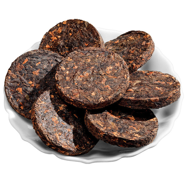 Authentic Osmanthus Pu'er Tea Yunnan Menghai Pu'er Cooked Tea Mini Tea Cake