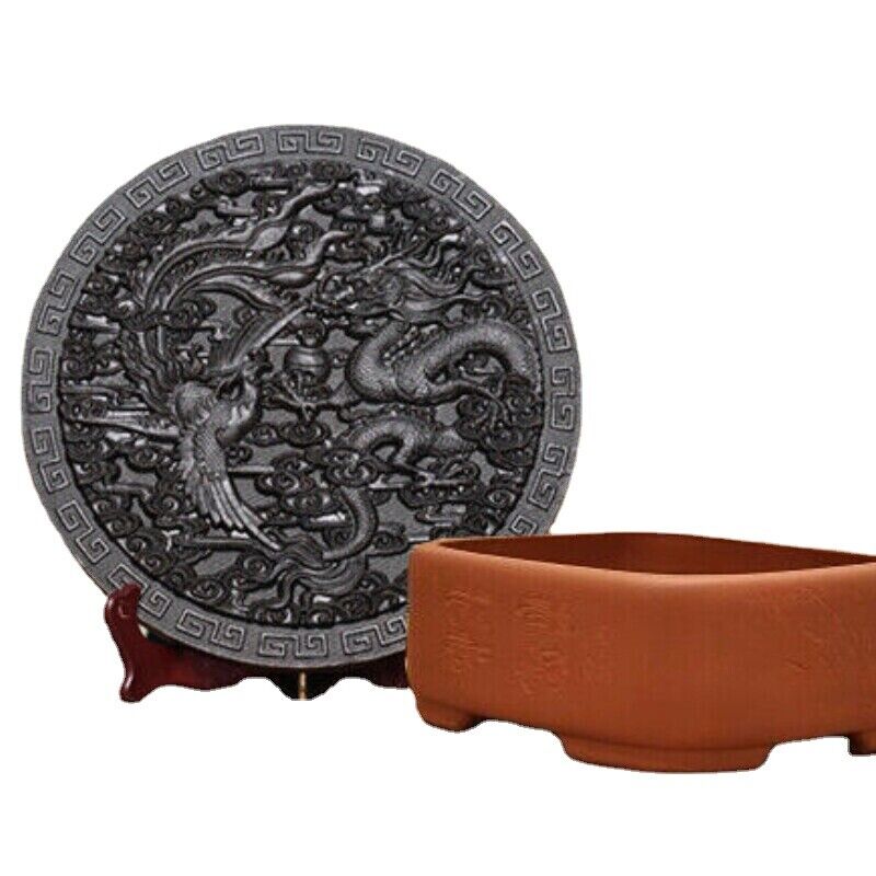 500g Dragon & Phenix Da Hong Pao Tea Cake Wuyi Oolong Tea Big Red Robe Tea Main image