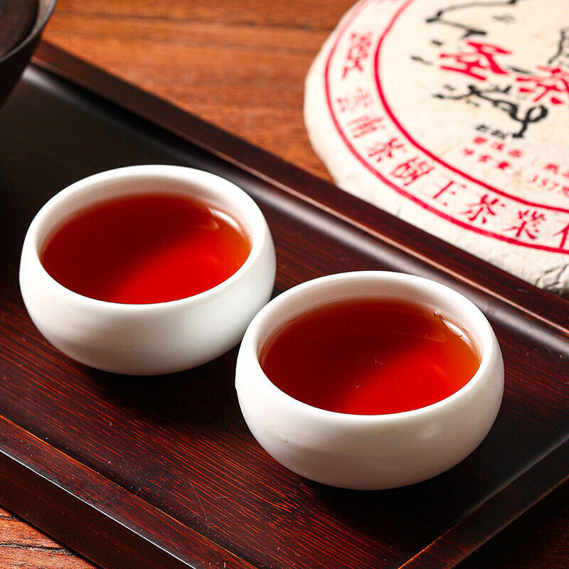 Puerh Ripe Tea Cake Sacred Tea into Tibet 357g Pu-erh Tea Cake
