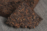 100g  Yunnan Puerh Tea Leaves 2020 Yunnan Square Brick Puerh Ripe Tea