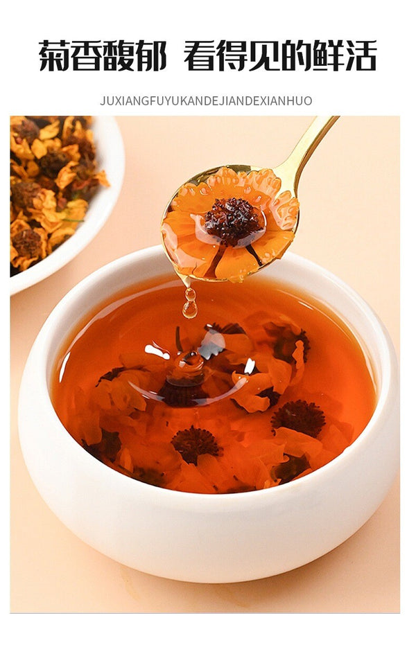 Kunlun Snow Chrysanthemum Tea Hand-Selected Whole Flower Buds Natural
