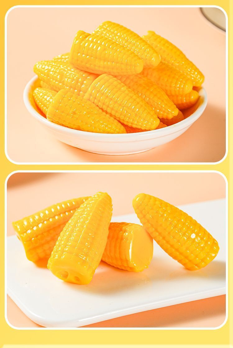 Old Style Corn Flavor Soft Candy – Wedding Snack, Bagged Bulk Pack