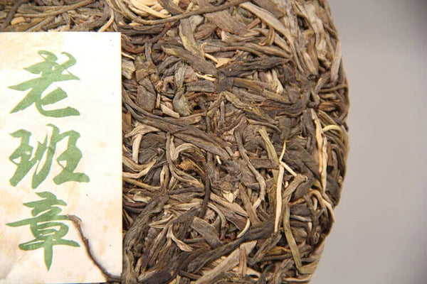 Yunnan Shen Puer Tea Cake Lao Ban Zhang Brand 357 Gram Raw Puerh Loss Weight