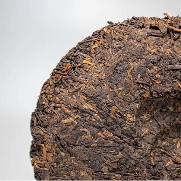 Good Quality Old Fermented Puer Tea Cake Ripe Shu Cha Puerh Tea 357g