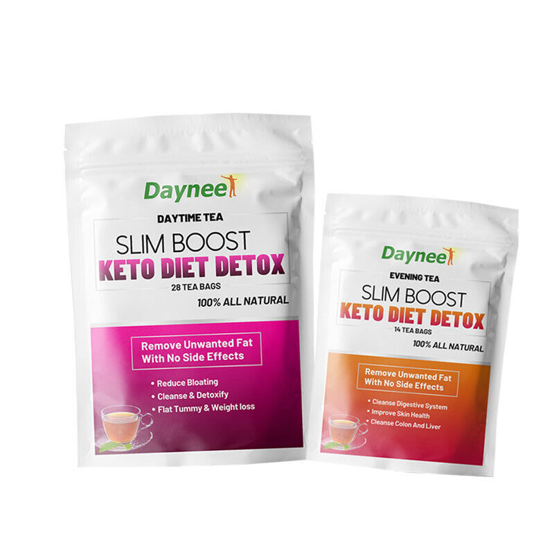 Slim Tea Boost Detox Daytime and Evening Tea for Keto Diet Weight Loss