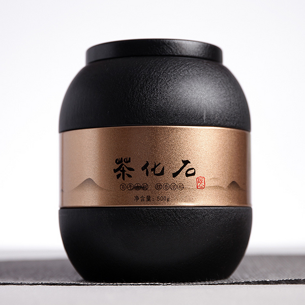 500g/Tin Yunnan Pu'er Tea Menghai Ripe Tea Jujube Tea Fossil Crushed Silver