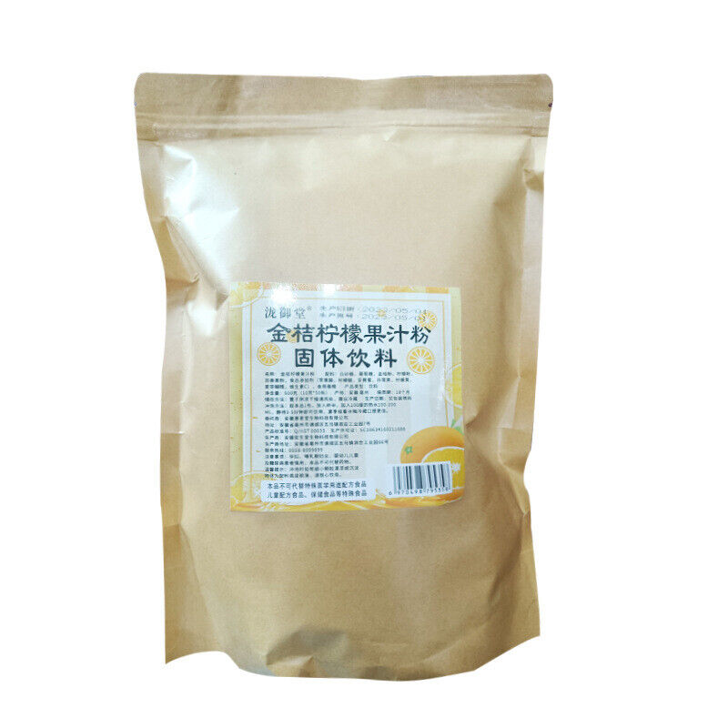 Solid Drink Full Qualification for Milk Tea Hotpot Kumquat Lemon Fruit Powder