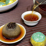 Xinhui Raw Sun-dried Small Green Citrus Bulk Puerh Tea Chen Pi Small GreenCitrus