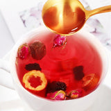 White Peach Kumquat Blueberry Apple Sweet and Sour Brew Fruit Tea Health Tea