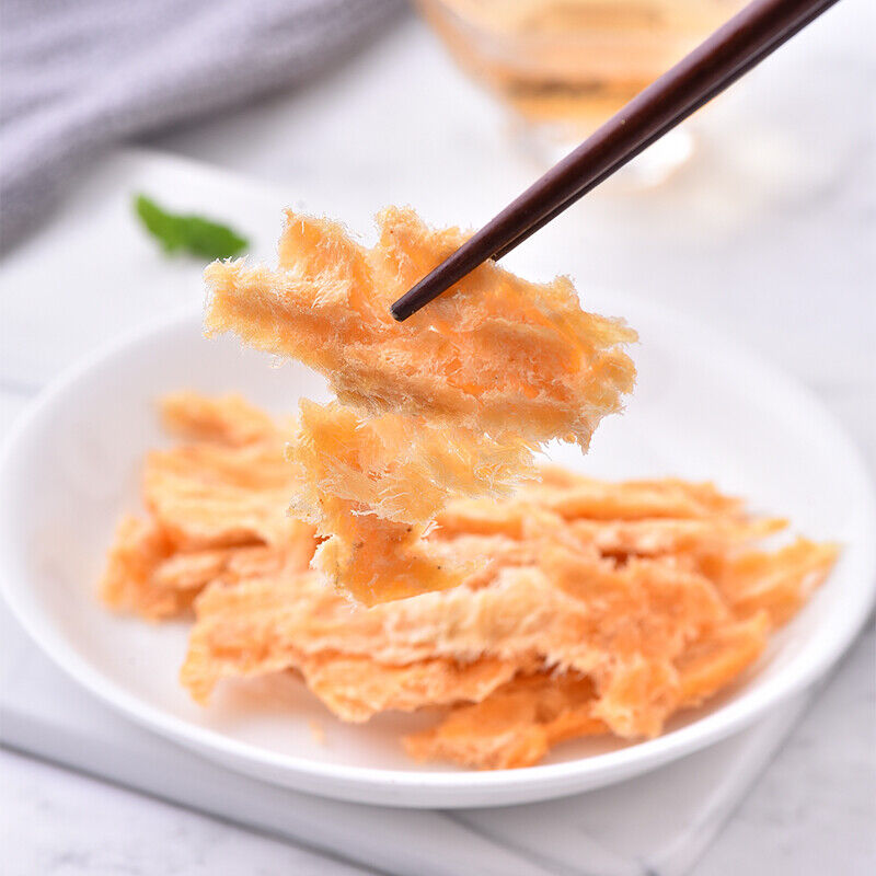 Grilled Cod Fillets Dried Fish Slices Ready-to-eat Snacks Seafood 250g/500g