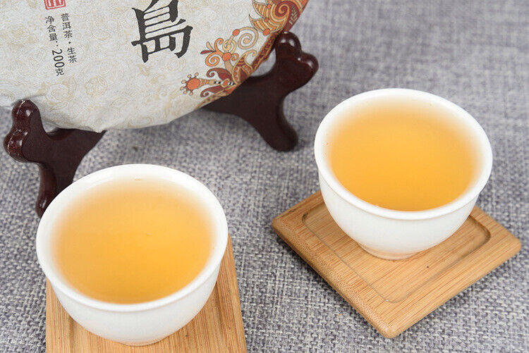 Pu'er Tea Raw Tea Cake 200g Icelandic Raw Tea Cake Arborvitae Large Tree Tea