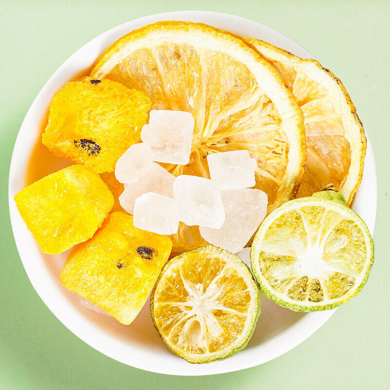 Green Tangerine Lemon Passion Fruit Tea: Summer Cold Brew