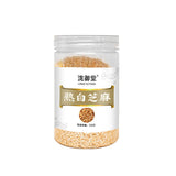 Roasted Sesame Seeds: Black & White, Healthy Snack in Jar