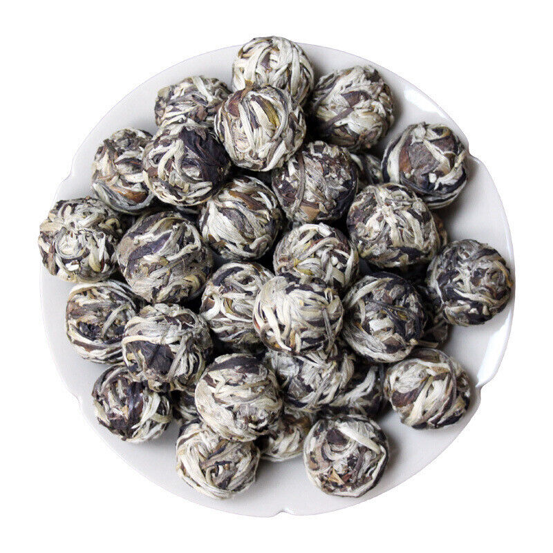 Dragon Pearl Tea Raw Pu-erh Tea White Moonlight White DianhuoTea From 10 pcs.