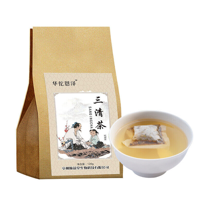 Herbal San Qing Tea 120g Mint Clear Mouth Tea Health Care Bag Infusion Tea Main image