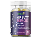 Private Label Hip Butt Enhancing Gummies Rose Hips Fruit 60 Vegan Gummies
