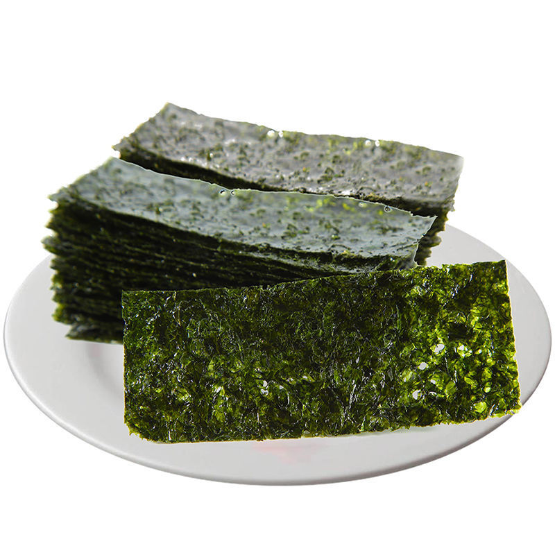 Roasted Dried Seasoned Seaweed Thai Snack Sheets Salt Korean 1 Pack 100 Piece