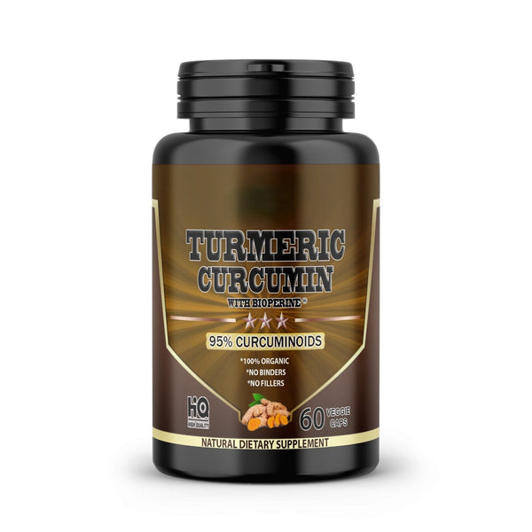 Turmeric Curcumin Potency 95% BioPerine Black Pepper Extract Bone & Joint Health