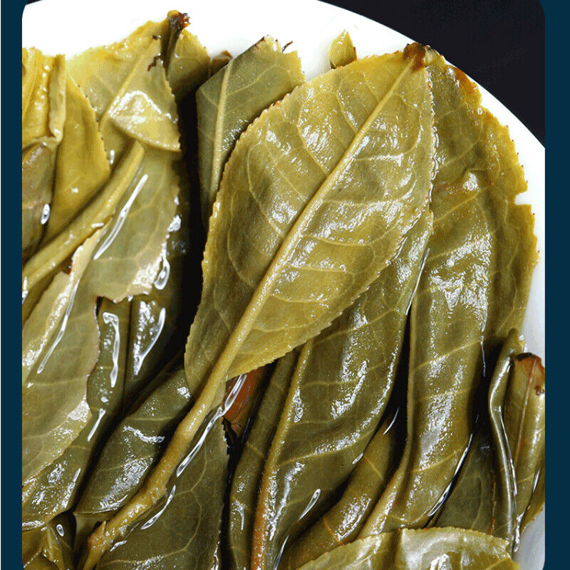 357g Banzhang Peacock Old Pu-erh Tea Cake Menghai Raw Puerh Tea Yunnan Green Tea
