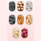 Natural Organic Beauty Health Tea Plum Hawthorn Poria Tea Apple Rose Roselle Tea