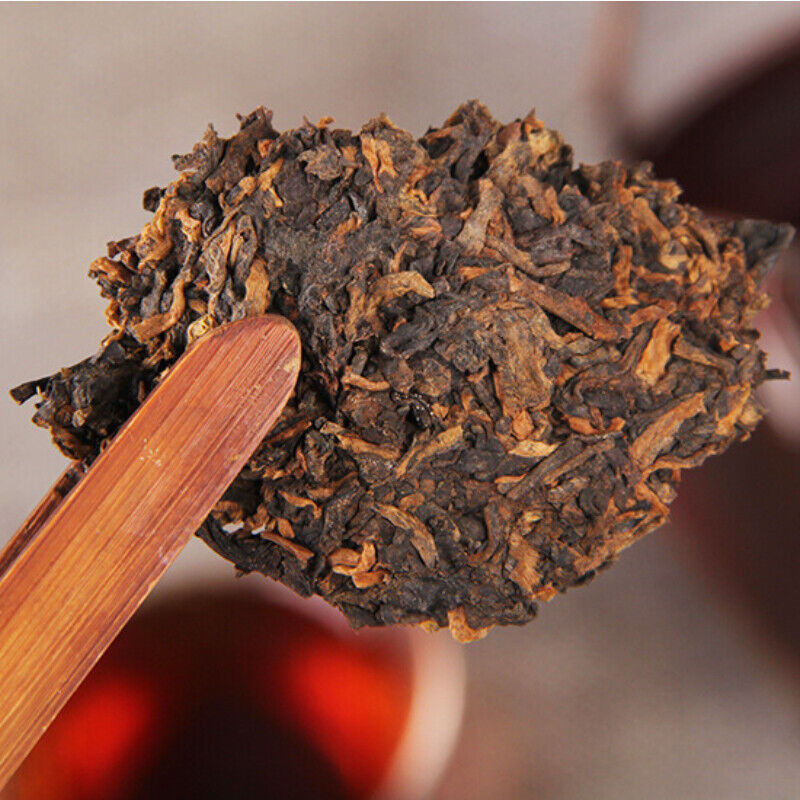 380g Organic Cooked Tea Top Menghai Big Tree Pu'er Tea Slimming Black Tea 勐海陈香