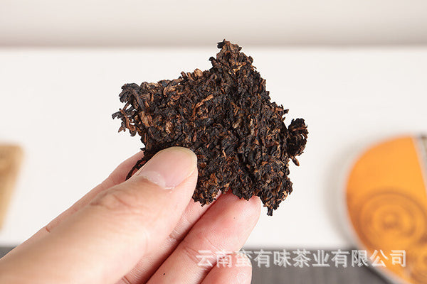 Aged Puerh Ripe Tea 357g Menghai Golden Bud Tea , Yunnan Puerh Tea