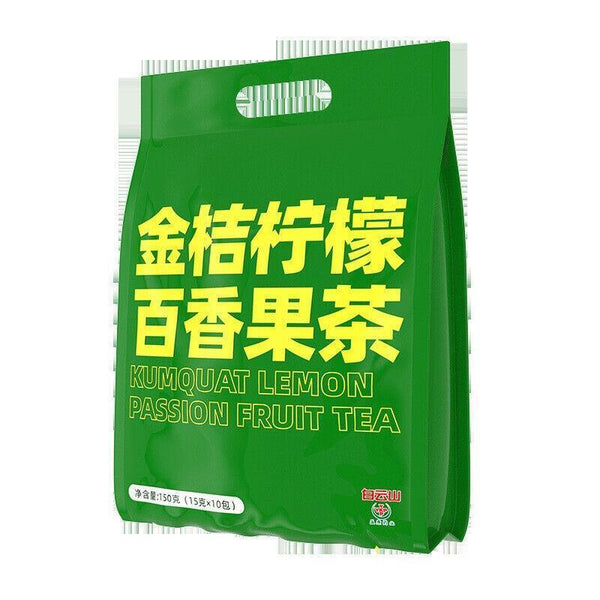 Natural Summer Fruit Flavored Tea Drink Kumquat Lemon Passion Fruit Tea