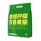 Natural Summer Fruit Flavored Tea Drink Kumquat Lemon Passion Fruit Tea