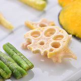 Getrocknetes Obst und Gemüse Gemischte knusprige vegetarische Snacks