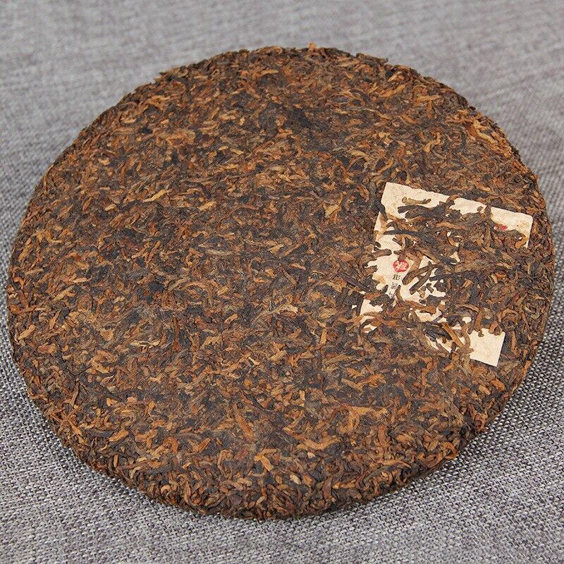 357g Old Tree Palace Golden Ripe Puer Tea,2003 Iceland Aged Tree Shu Puer Tea Secondary image