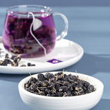 Healthy and high-quality black fruit goji berry mulberry rose tea for women