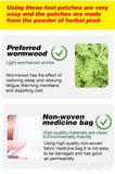 Detox Slimming Wormwood Bamboo Charcoal Foot Patch Herbal Detox Foot Patch 30pad