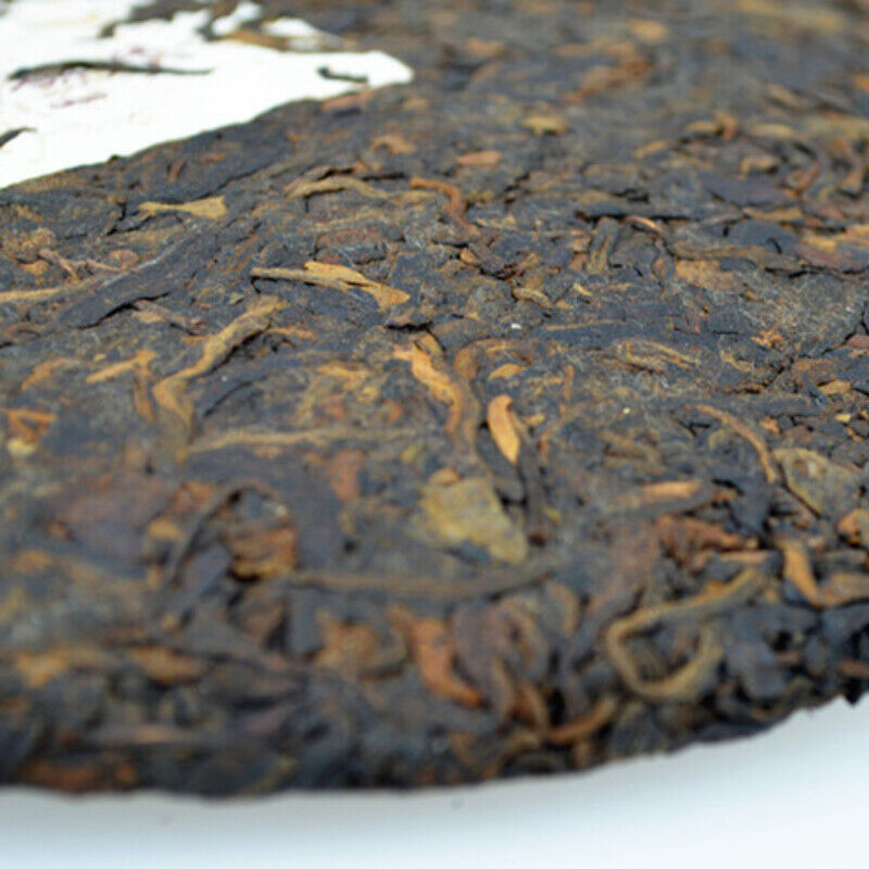Gift Tea Premium Puerh Cooked Tea Cake 357g Menghai Big Tree Organic Black Tea