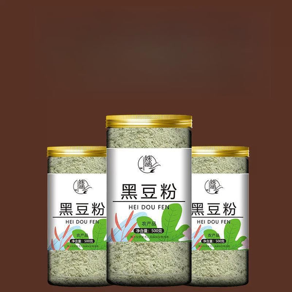 Pure Black Bean Powder 70g – Cooked Black Soybean Milk & Drink Mix