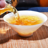 357g  Arbor Golden Needle Tree Tea Cake Tea Old Pu'er Yunnan Pu'er Tea