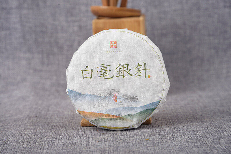 Jinggu Baihao Big Bud Head 100g/cake Baihao Silver Needle Yunnan White Tea