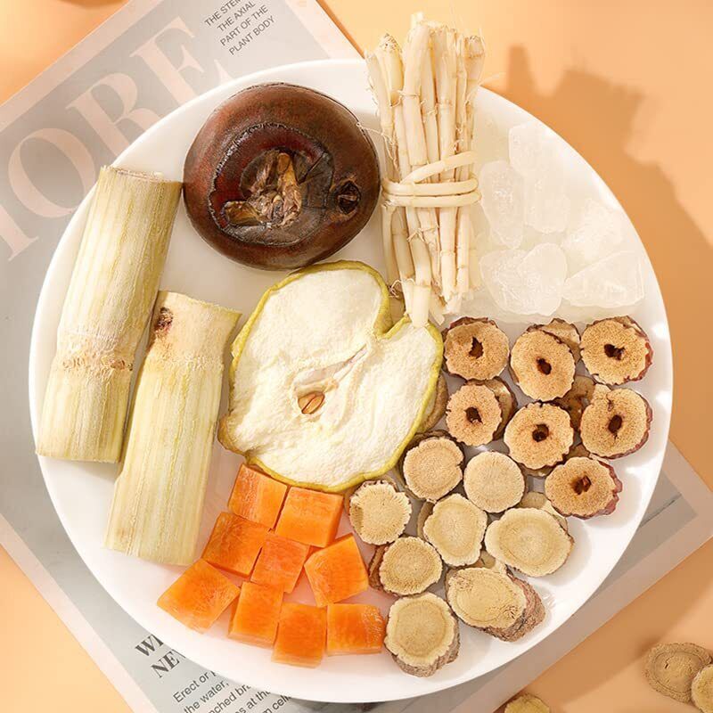 竹蔗茅根雪梨茶 Bamboo Cane Rock Sugar Pear Tea 120g 4.23Oz(12g*10package) Main image