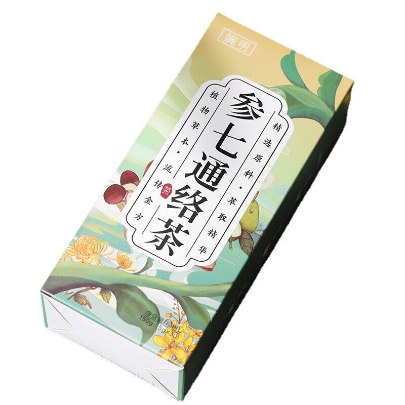 150g ginseng seven Tongluo tea kombucha acacia almond chrysanthemum health tea Main image
